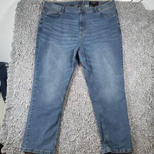 The Perfect Jean NYC Thick Thicc Size 46x30 Blue Stretch Preppy Business Casual